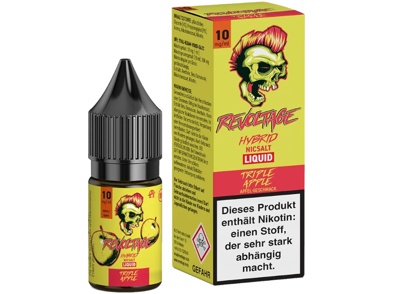 Revoltage - Tripple Apple - 10ml Fertigliquid (Hybrid Nikotinsalz)