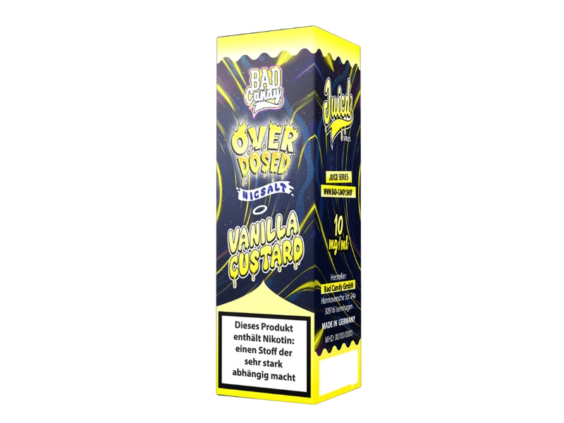 Bad Candy Liquids - Juicd - Vanilla Custard - 10ml Fertigliquid (Nikotinsalz)
