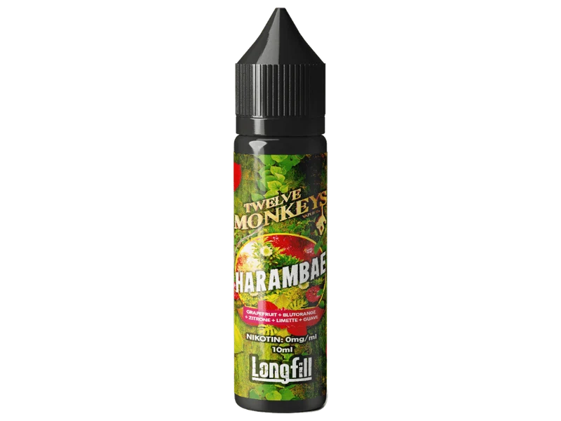Twelve Monkeys - Harambae - Longfill Aroma 10ml (60ml Flasche)