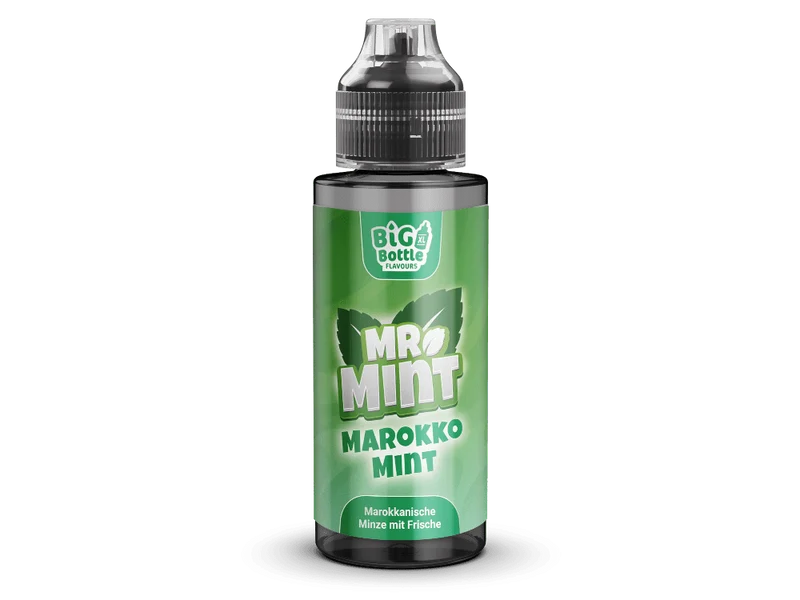 Big Bottle - Mr.Mint - Marokko Mint - Longfill Aroma 10ml (120ml Flasche)