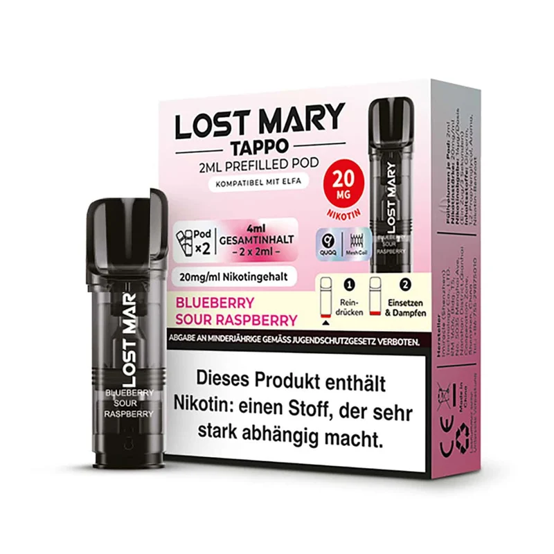 Fundgrube: Lost Mary Tappo Prefilled Pods