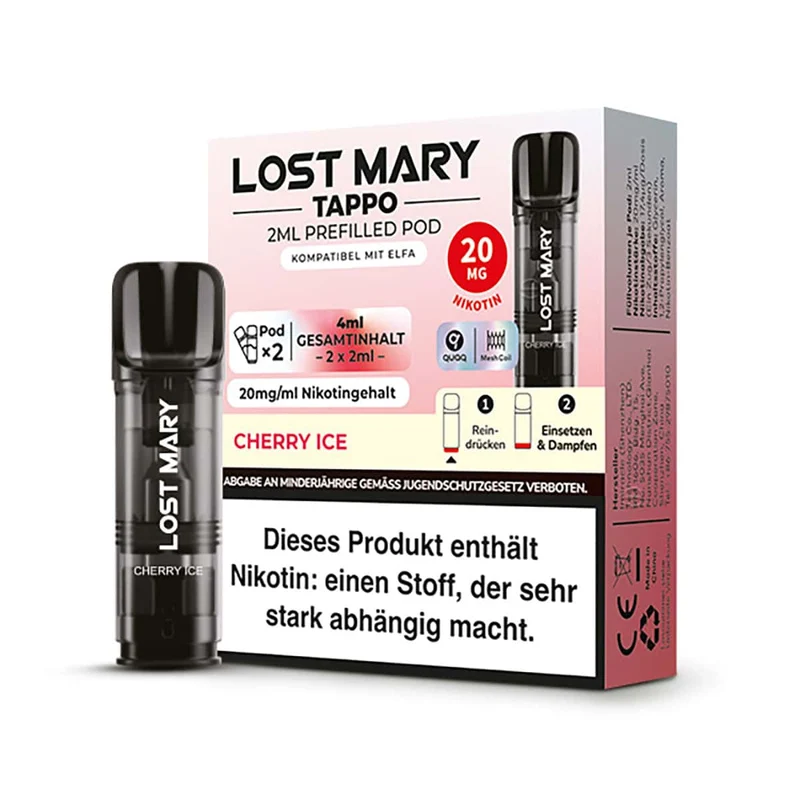 Fundgrube: Lost Mary Tappo Prefilled Pods