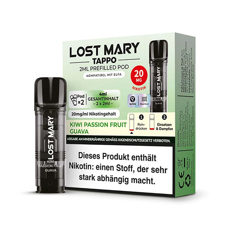 Fundgrube: Lost Mary Tappo Prefilled Pods