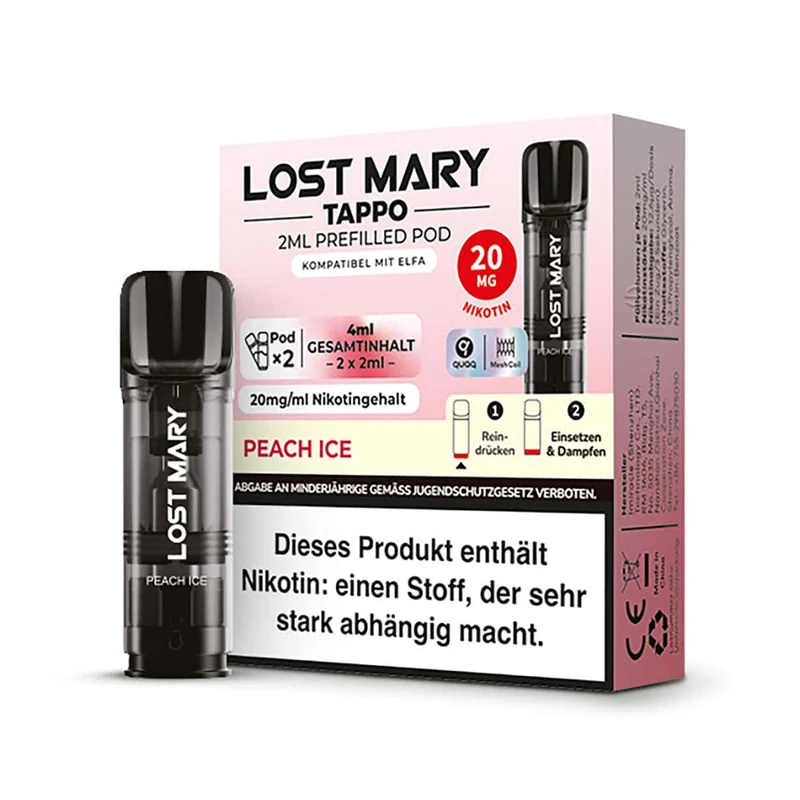 Fundgrube: Lost Mary Tappo Prefilled Pods