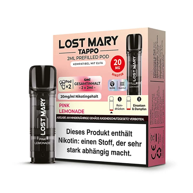 Fundgrube: Lost Mary Tappo Prefilled Pods