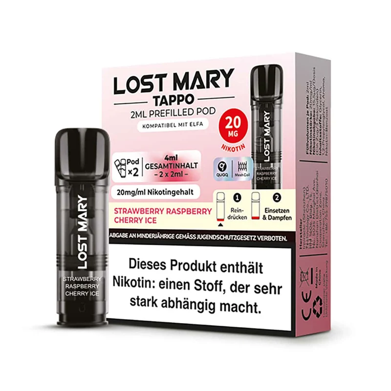 Fundgrube: Lost Mary Tappo Prefilled Pods