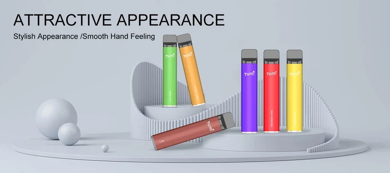 [Clearance sale] YUMI Bar 1500 Züge Einweg E-Zigarette Kit 850mAh (50mg)