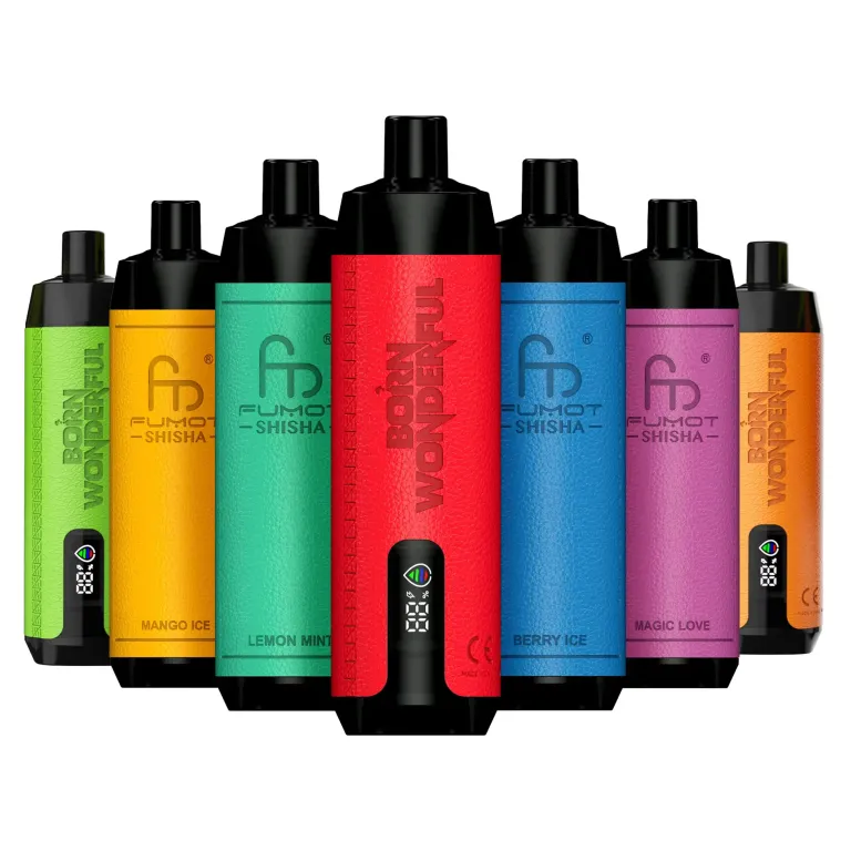 Fumot RandM Shisha 10000 DTL Wiederaufladbares Einweg Vape Kit- 💥 Nehme 5 Zahle NUR 4! + Ab einem Einkauf von 100€ 2 Mystery Gratis💥