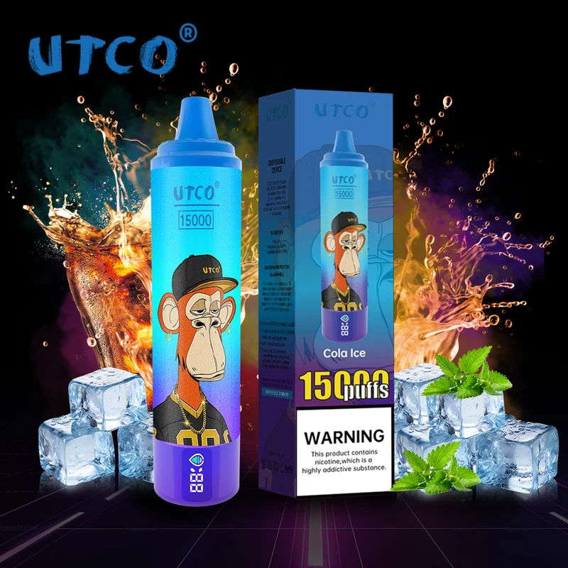 [Clearance Sale] UTCO 15000 Puffs Wiederaufladbares Einweg Kit - Kaufen Sie 4 Stück und erhalten Sie 1 Stück gratis (Zufällige Geschmacksrichtungen)