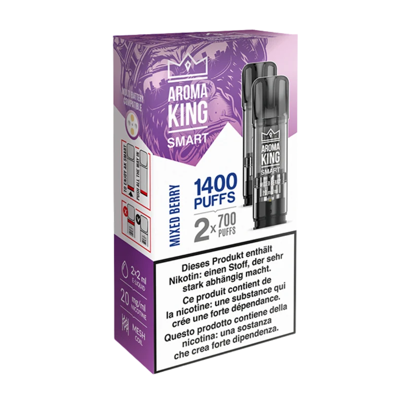 Aroma King - Smart - Mixed Berry - 20mg 2er-Pack