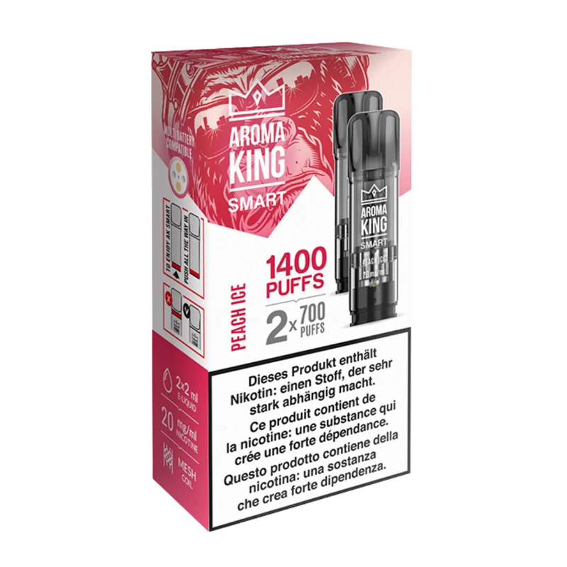 Aroma King - Smart - Peach Ice - 20mg 2er-Pack