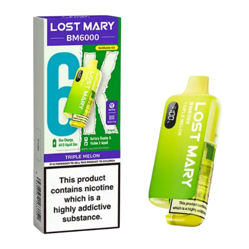Lost Mary - BM6000 - Triple Melon - Vape Kit