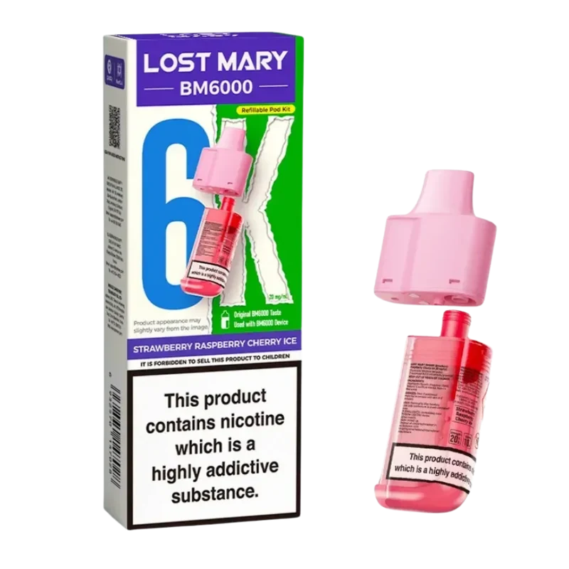 Lost Mary - BM6000 - Strawberry Raspberry Blackberry - Vape Kit