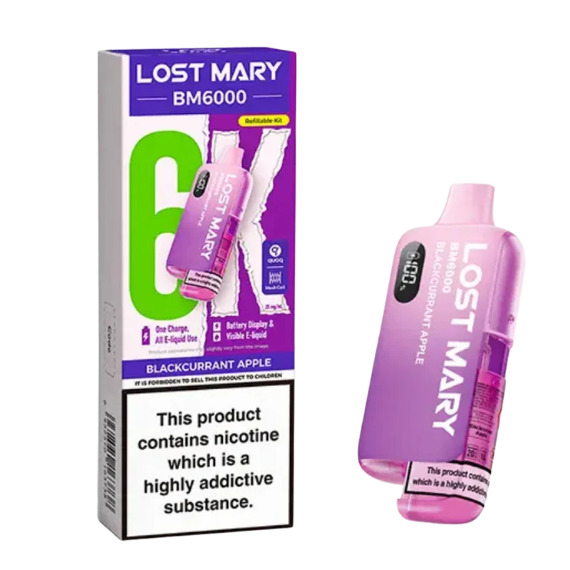 Lost Mary - BM6000 - Blackcurrant Apple - Vape Kit