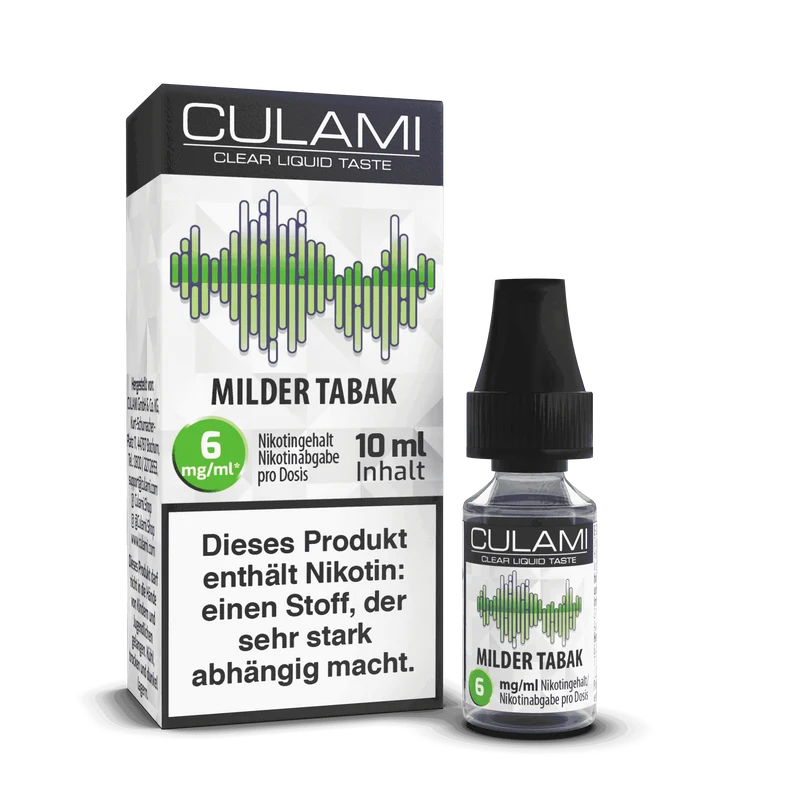 Culami Milder Tabak Liquid