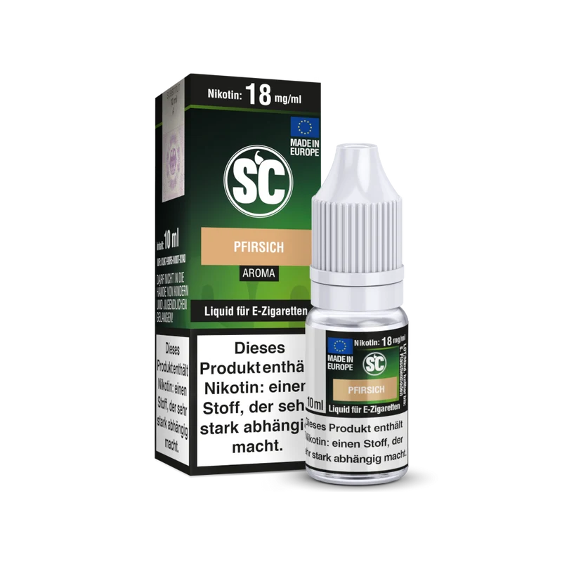 Pfirsich E-Zigaretten Liquid