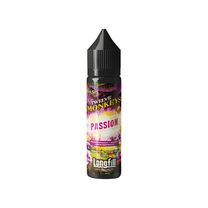 Twelve Monkeys - Longfills 10ml - Passion