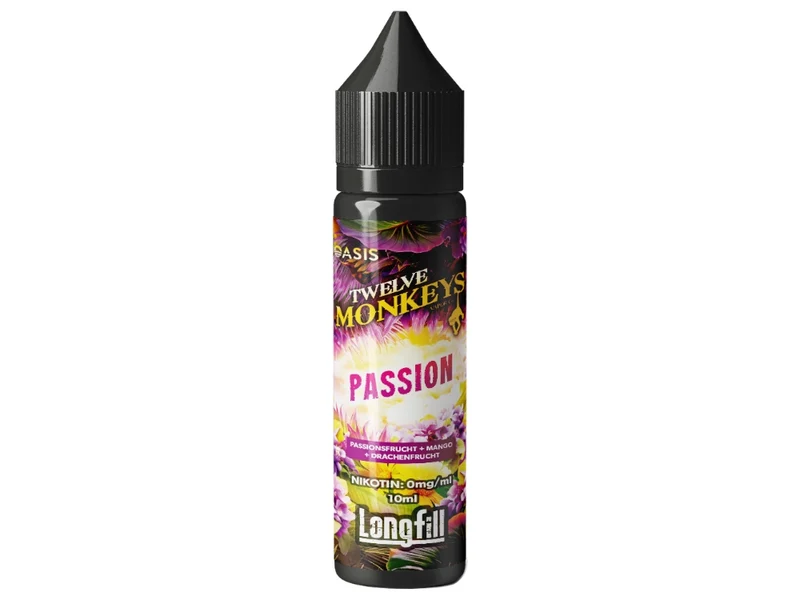Twelve Monkeys - Longfills 10ml - Passion