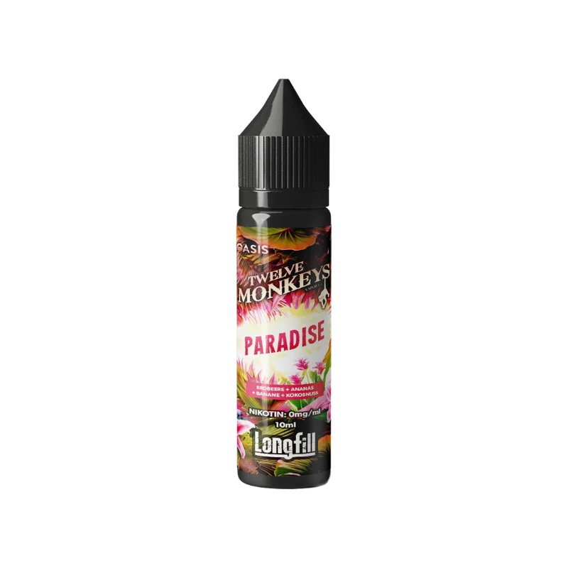 Twelve Monkeys - Longfills 10ml - Paradise