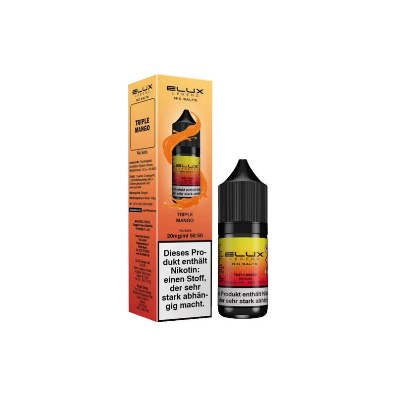 Elux - Nikotinsalz Liquid - Triple Mango