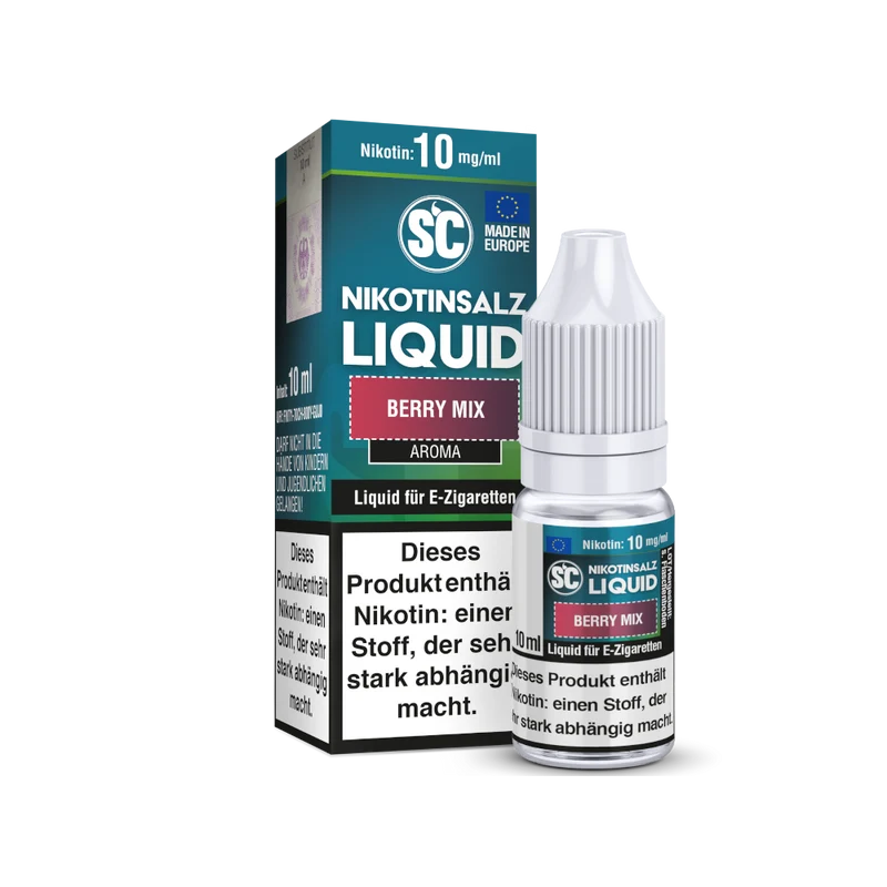 SC Berry Mix Nikotinsalz Liquid – Fruchtiger Beerenmix E-Liquid 10ml
