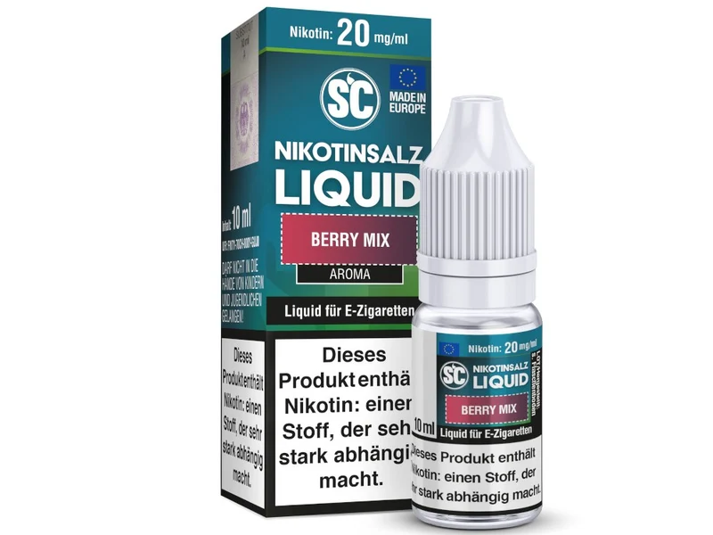 SC Berry Mix Nikotinsalz Liquid – Fruchtiger Beerenmix E-Liquid 10ml