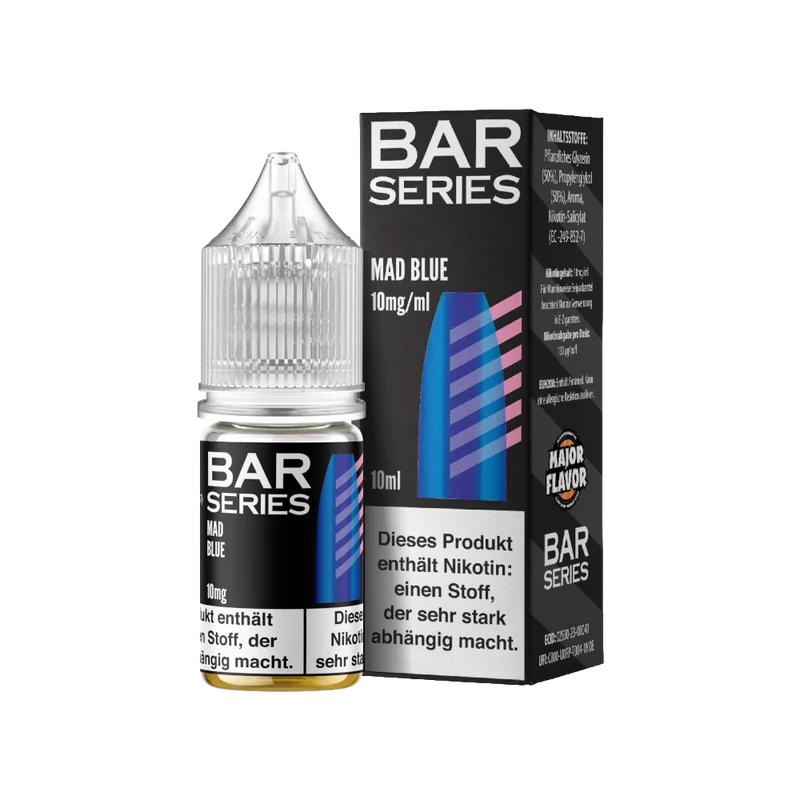 Bar Series - Nikotinsalz Liquid - Mad Blue
