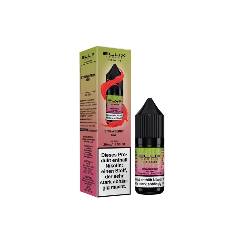 Elux - Nikotinsalz Liquid - Strawberry Kiwi
