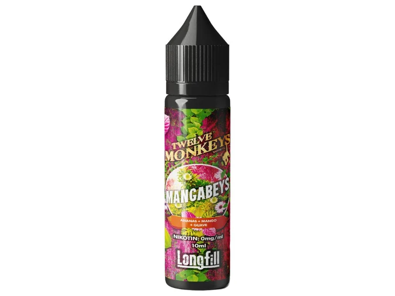Twelve Monkeys - Mangabeys - Longfill Aroma 10ml (60ml Flasche)
