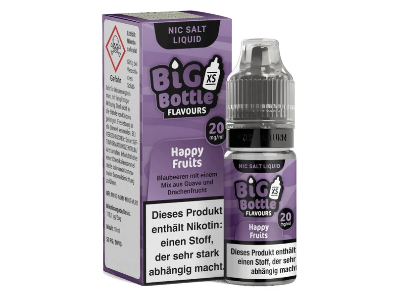 Big Bottle - Happy Fruits - 10ml Fertigliquid (Nikotinsalz)