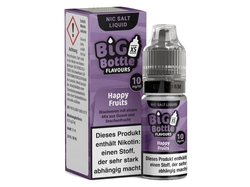 Big Bottle - Happy Fruits - 10ml Fertigliquid (Nikotinsalz)