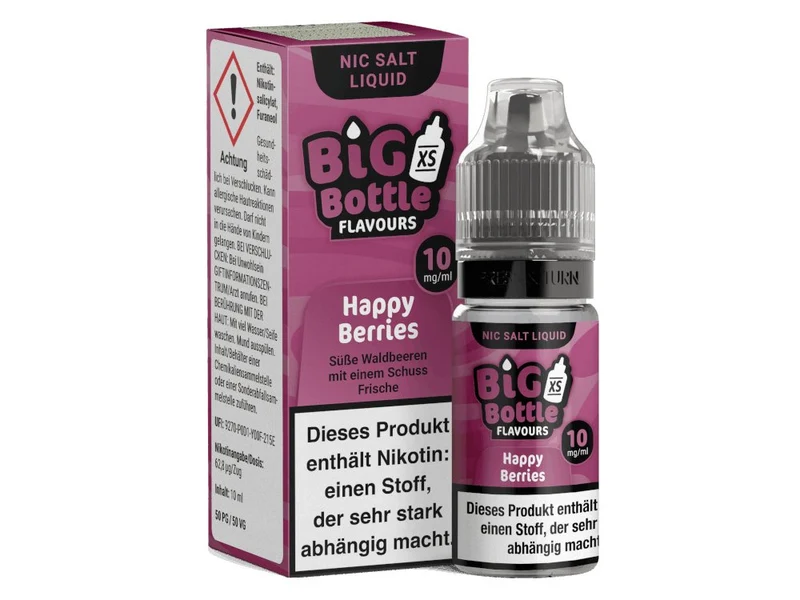 Big Bottle - Happy Berries - 10ml Fertigliquid (Nikotinsalz)