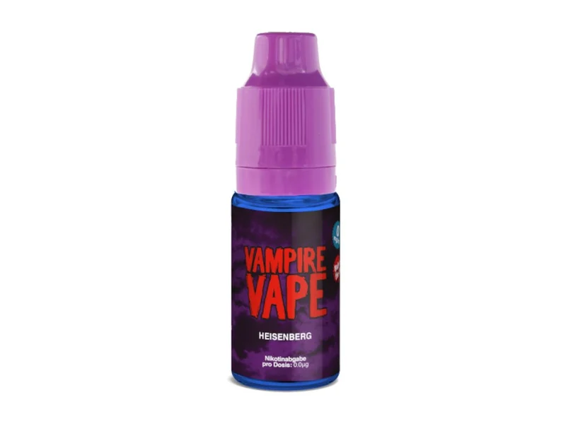 Vampire Vape - Heisenberg - 10ml Fertigliquid (Nikotinfrei/Nikotin)