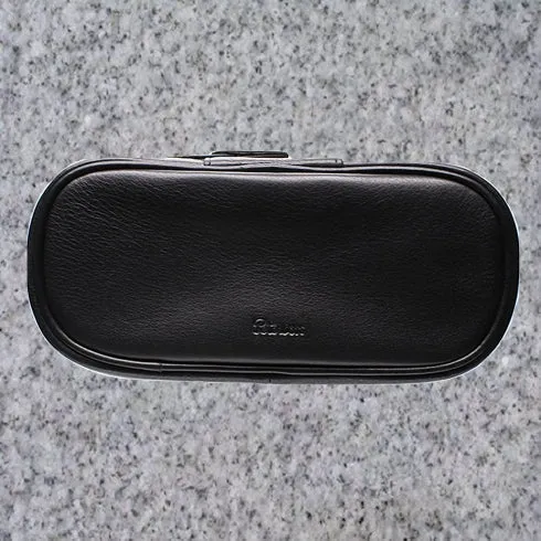 Peterson: CLASSIC 2 PIPE LEATHER POUCH