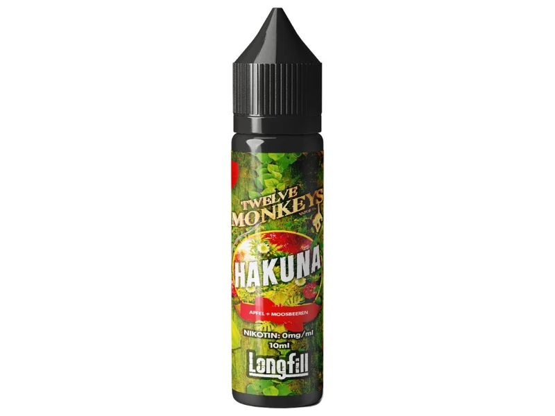 Twelve Monkeys - Hakuna - Longfill Aroma 10ml (60ml Flasche)