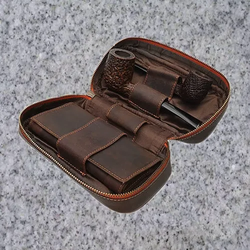 4th Generation: 2 PIPE COMBO POUCH - HUNTER BROWN