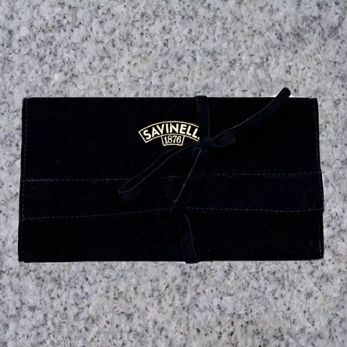 Savinelli: VELVET PIPE POUCH - BLUE