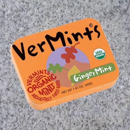 VerMints: All Natural Breath Mints - GINGERMINT