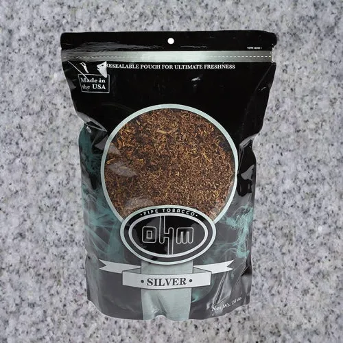 OHM: SILVER PIPE TOBACCO 16oz
