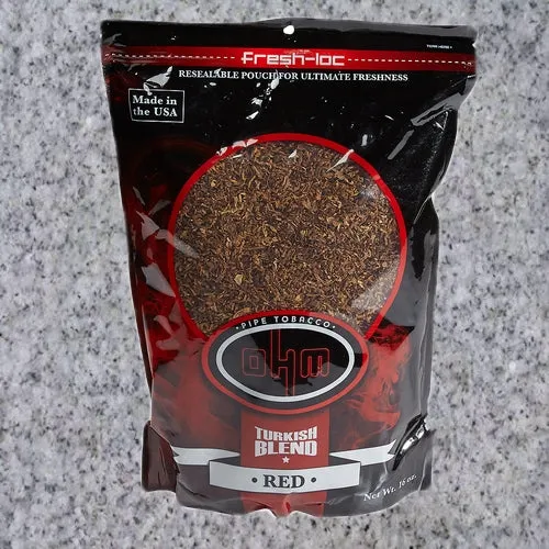 OHM: TURKISH RED PIPE TOBACCO 16oz