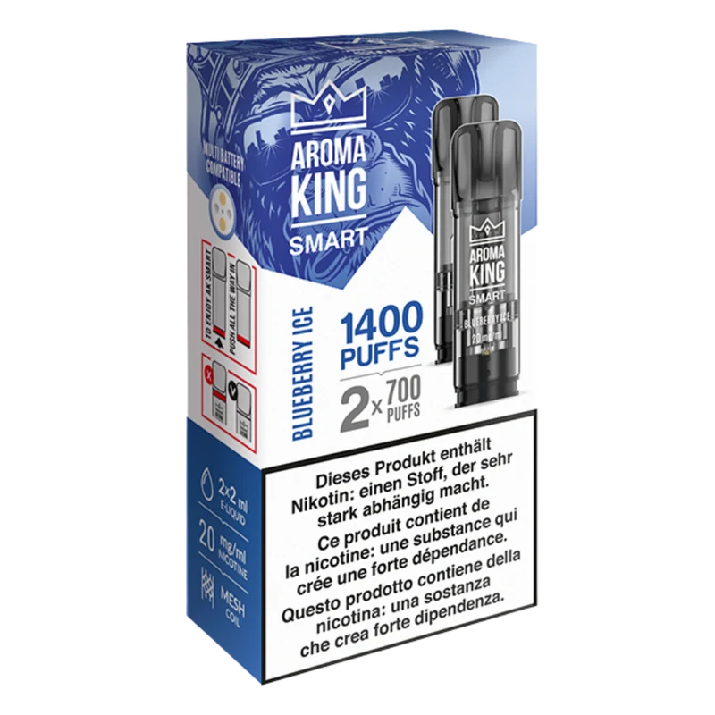 Aroma King - Smart - Blueberry Ice - 20mg 2er-Pack