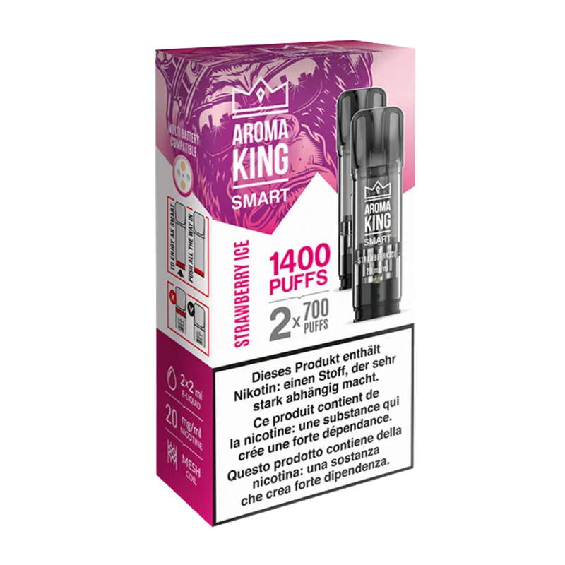 Aroma King - Smart - Strawberry Ice - 20mg 2er-Pack