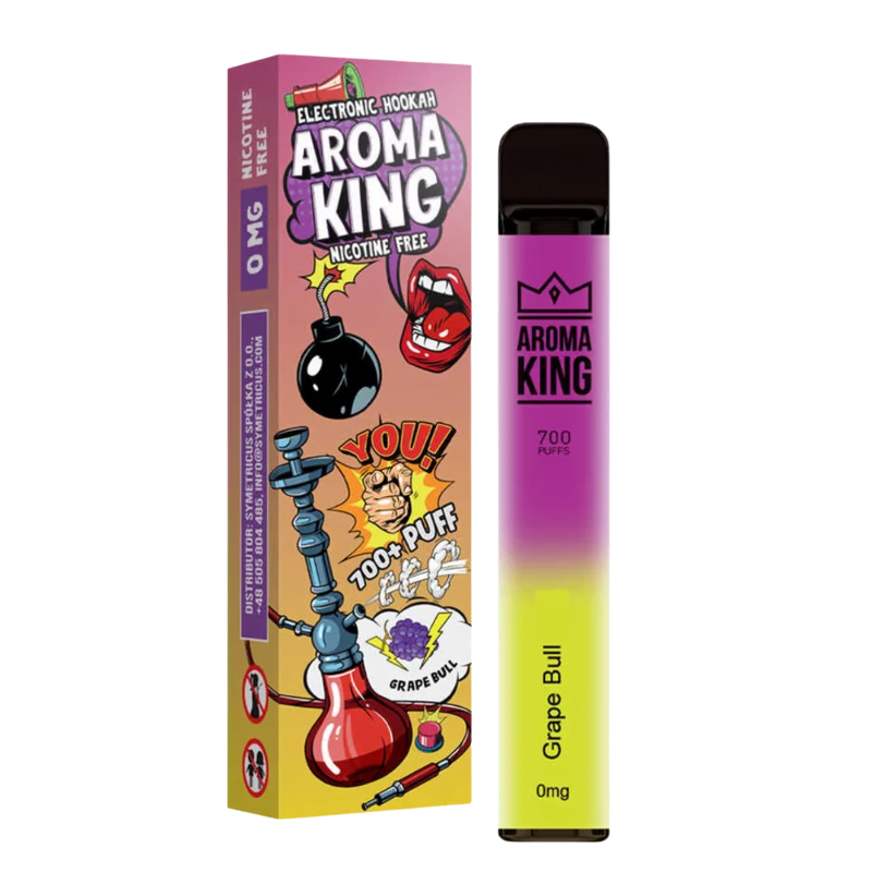 Aroma King - E-Shisha - Grape Bull - 0mg