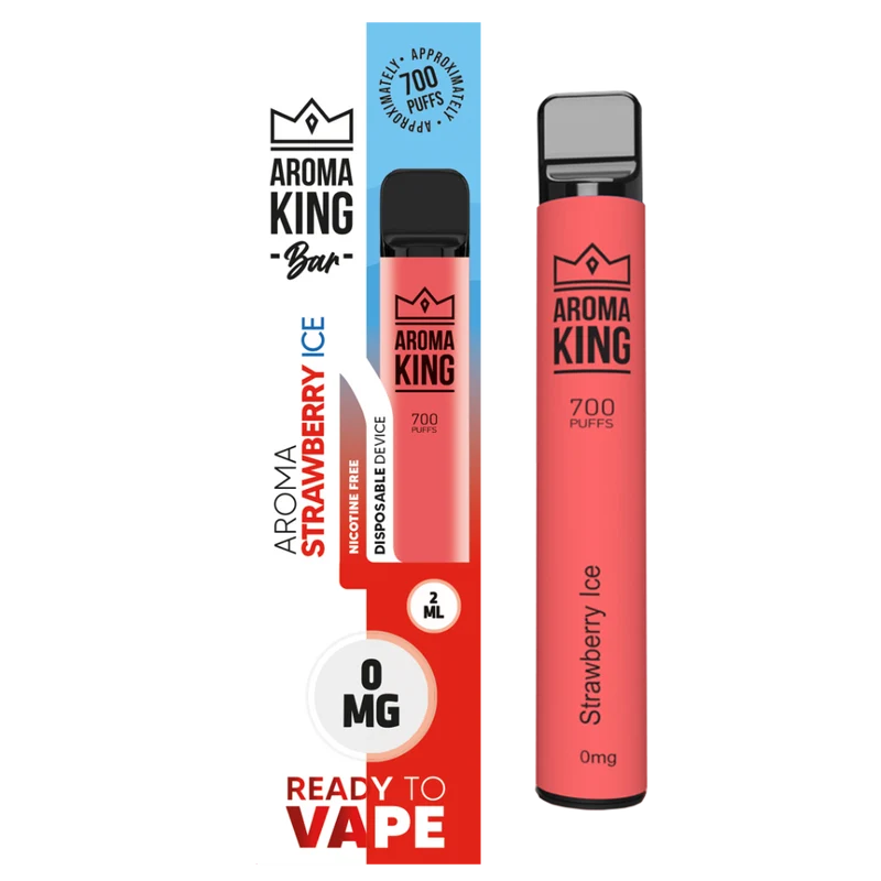 Aroma King - E-Shisha - Strawberry Ice - 0mg