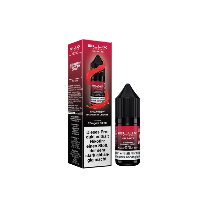 Elux - Nikotinsalz Liquid - Strawberry Raspberry Cherry