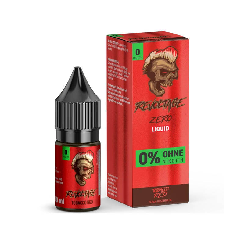 Revoltage - Hybrid Nikotinsalz Liquid - Tobacco Red