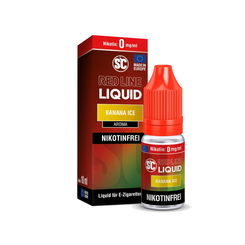 SC Red Line Banana Ice Nikotinsalz Liquid – 10 ml