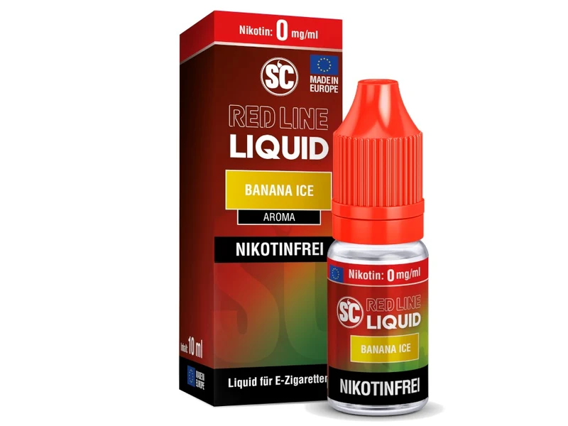 SC Red Line Banana Ice Nikotinsalz Liquid – 10 ml