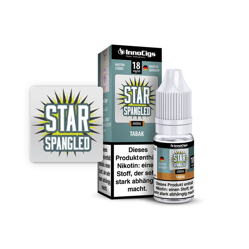 Star Spangled Tabak Aroma - Liquid für E-Zigaretten