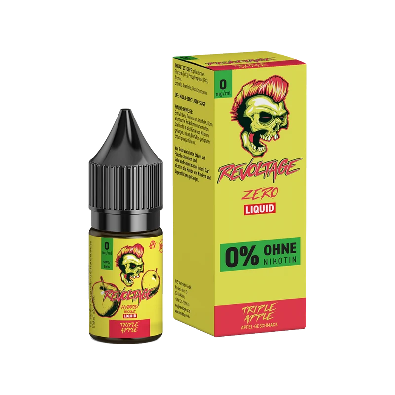 Revoltage - Hybrid Nikotinsalz Liquid - Tripple Apple